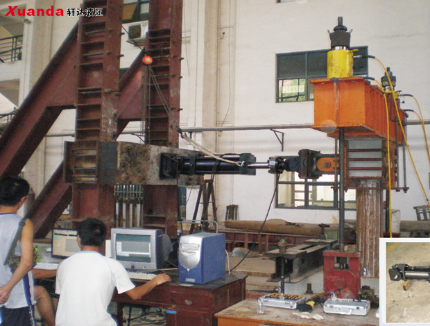  20t dynamic loading cylinder of Hunan University
